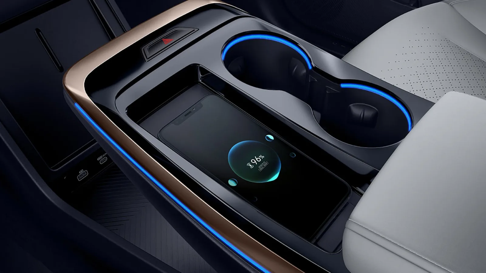 Jetour Dashing center console detail